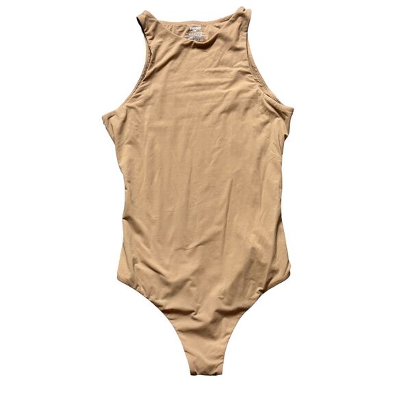 Skims XS Fits Everybody High Neck Bodysuit EUC - Picture 1 of 4